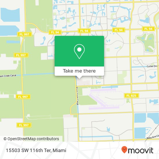 15503 SW 116th Ter map