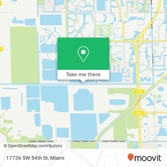 17736 SW 54th St map