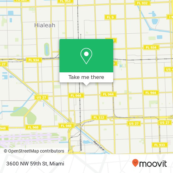 3600 NW 59th St map