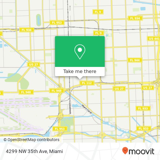 4299 NW 35th Ave map