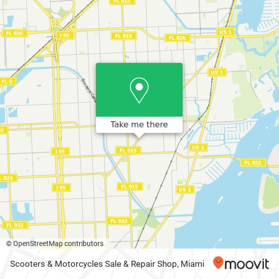 Scooters & Motorcycles Sale & Repair Shop map