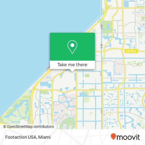 Footaction USA map