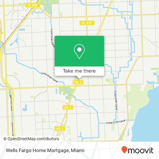 Wells Fargo Home Mortgage map