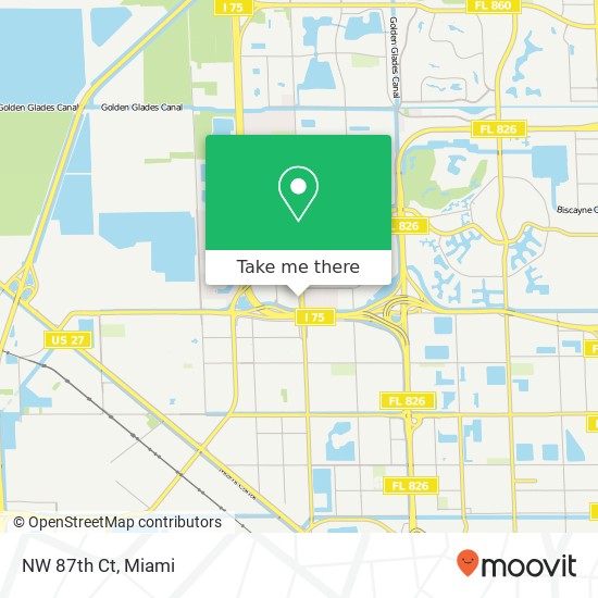 Mapa de NW 87th Ct