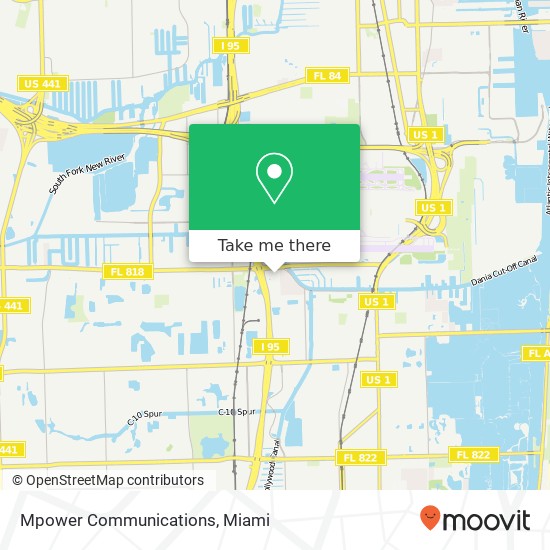 Mpower Communications map