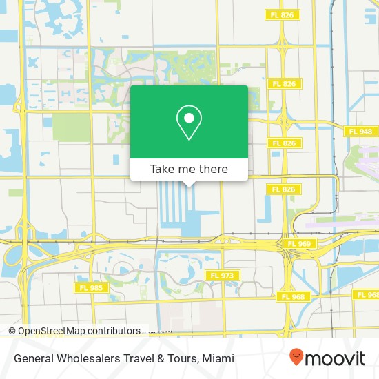 General Wholesalers Travel & Tours map