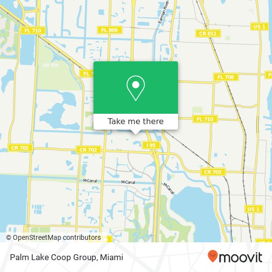 Palm Lake Coop Group map