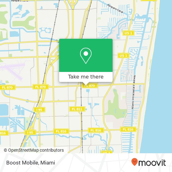 Boost Mobile map