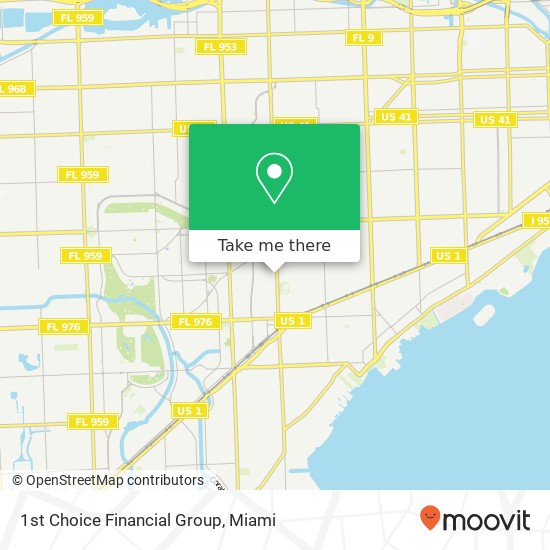 Mapa de 1st Choice Financial Group