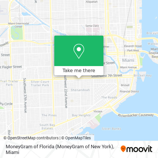 MoneyGram of Florida (MoneyGram of New York) map