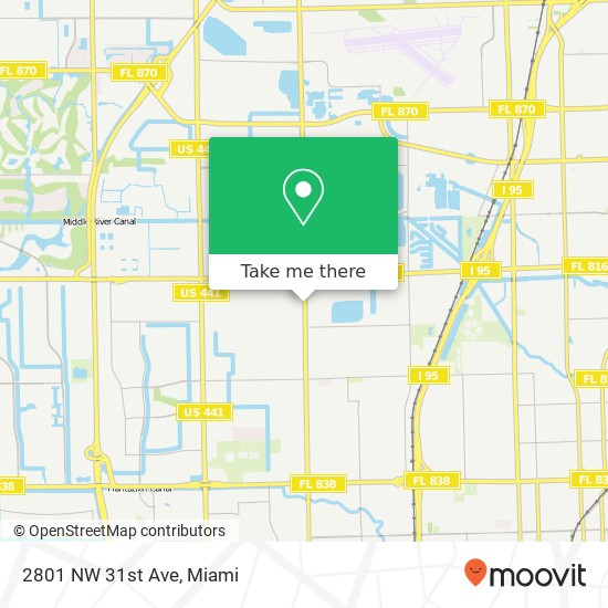 2801 NW 31st Ave map