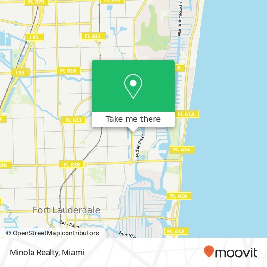 Minola Realty map