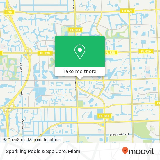 Mapa de Sparkling Pools & Spa Care