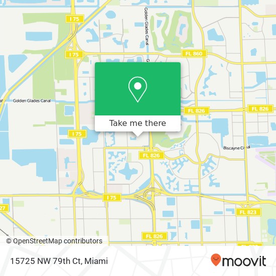 15725 NW 79th Ct map