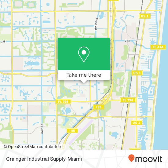 Grainger Industrial Supply map