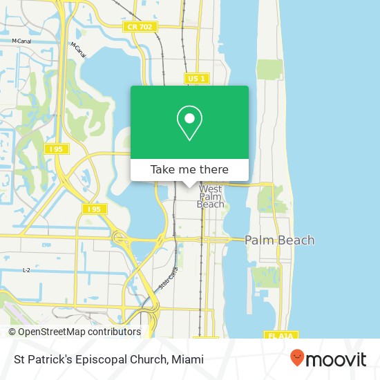 Mapa de St Patrick's Episcopal Church