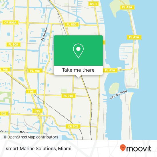 Mapa de smart Marine Solutions