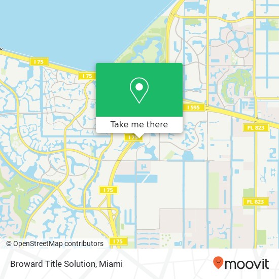 Broward Title Solution map