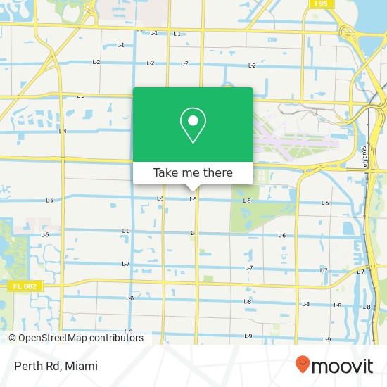 Perth Rd map
