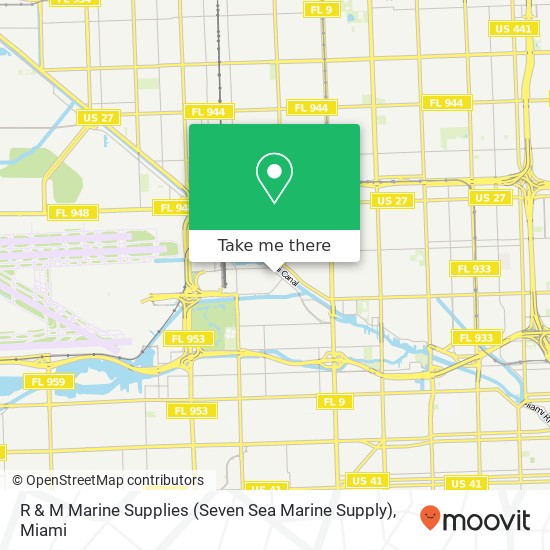 Mapa de R & M Marine Supplies (Seven Sea Marine Supply)