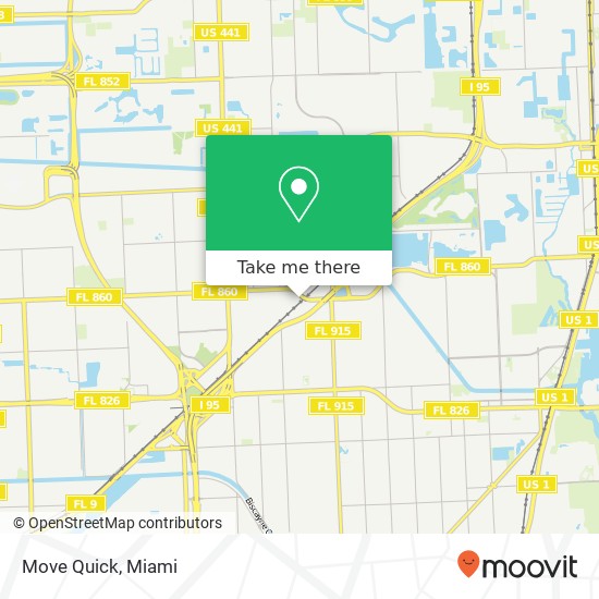 Move Quick map