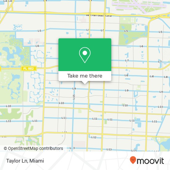 Taylor Ln map