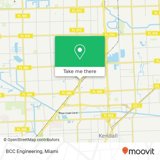 BCC Engineering map