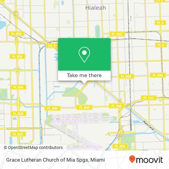 Mapa de Grace Lutheran Church of Mia Spgs