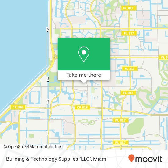 Mapa de Building & Technology Supplies "LLC"