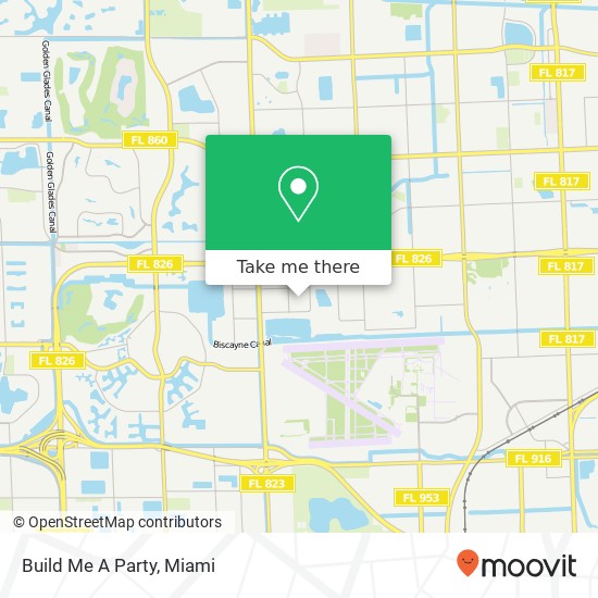 Mapa de Build Me A Party