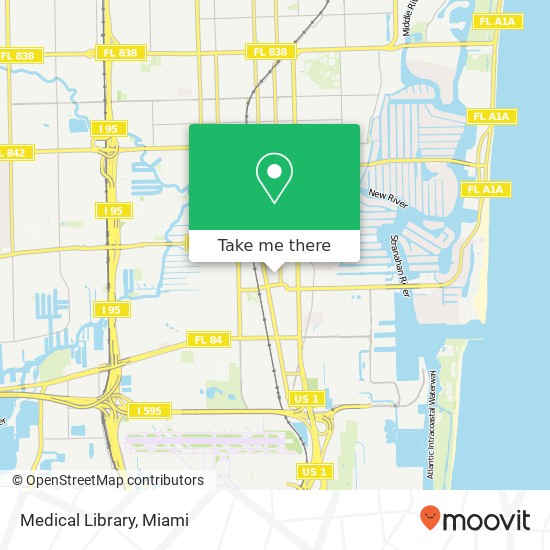 Medical Library map