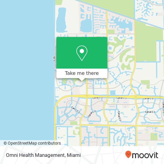 Omni Health Management map