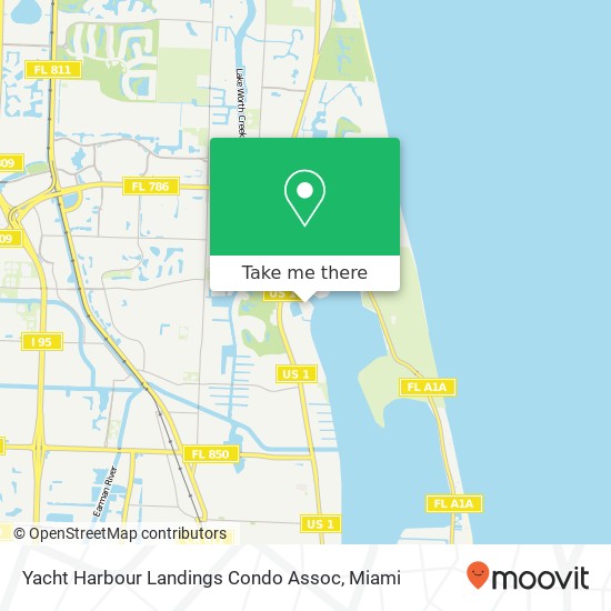 Yacht Harbour Landings Condo Assoc map