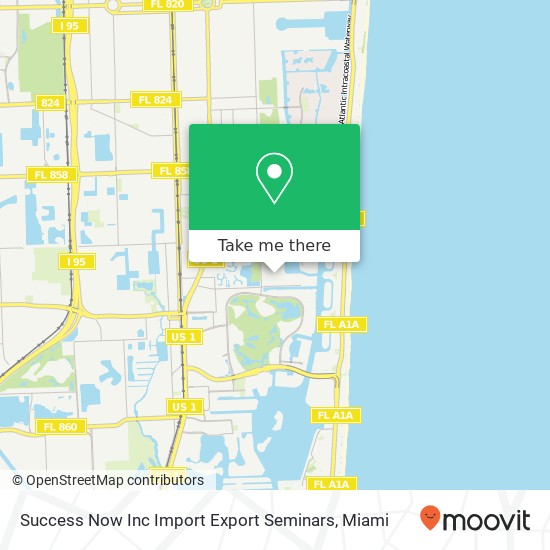 Success Now Inc Import Export Seminars map