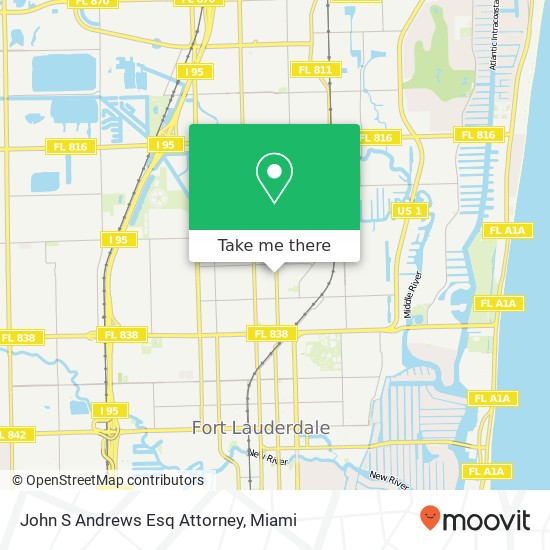 Mapa de John S Andrews Esq Attorney