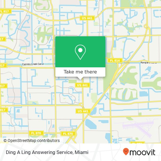 Ding A Ling Answering Service map