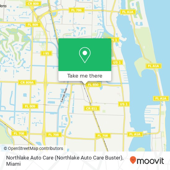 Northlake Auto Care map