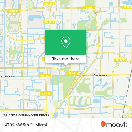 4799 NW 5th Ct map