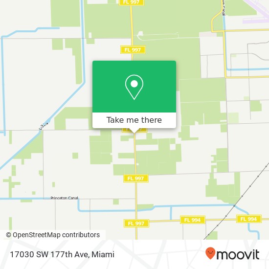 17030 SW 177th Ave map