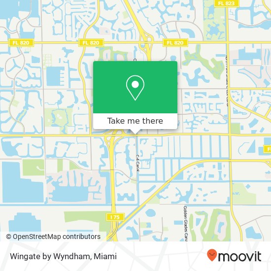 Mapa de Wingate by Wyndham