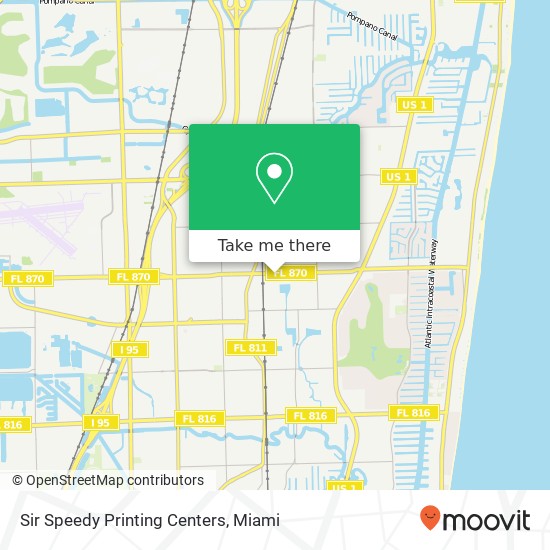 Mapa de Sir Speedy Printing Centers