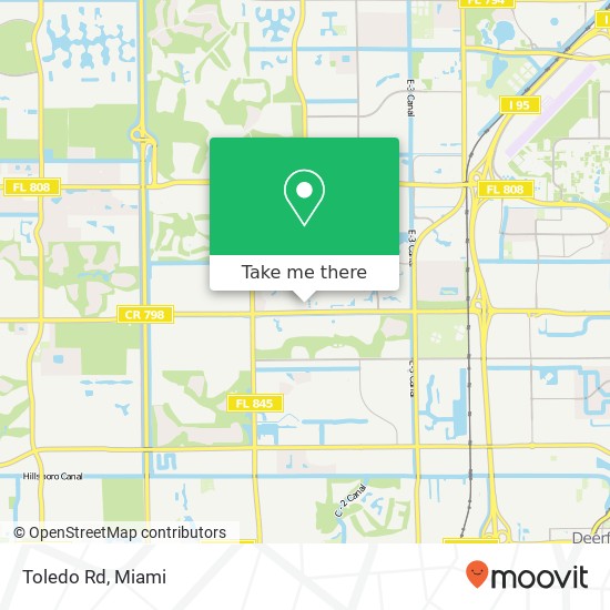 Toledo Rd map