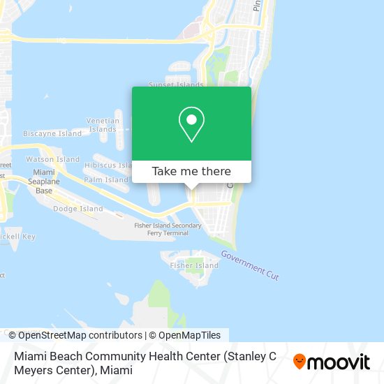 Mapa de Miami Beach Community Health Center (Stanley C Meyers Center)