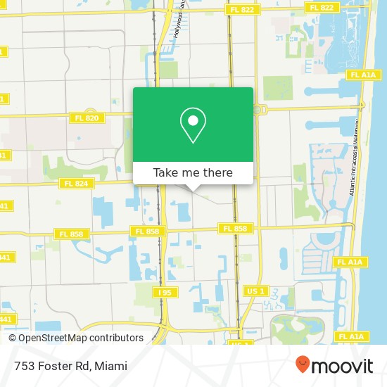 Mapa de 753 Foster Rd