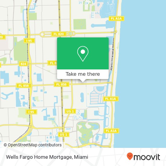 Wells Fargo Home Mortgage map