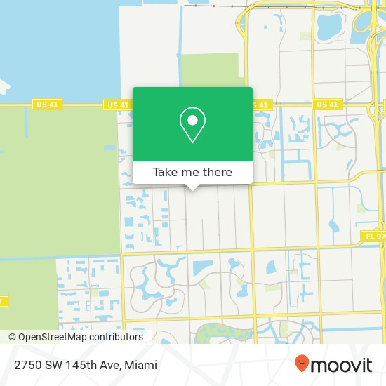 Mapa de 2750 SW 145th Ave