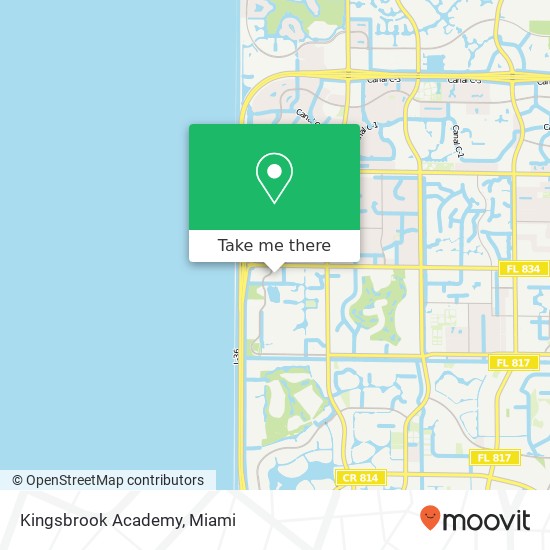 Kingsbrook Academy map