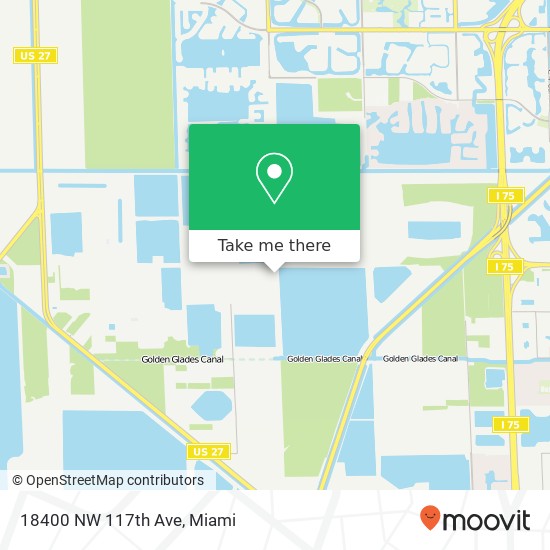 18400 NW 117th Ave map
