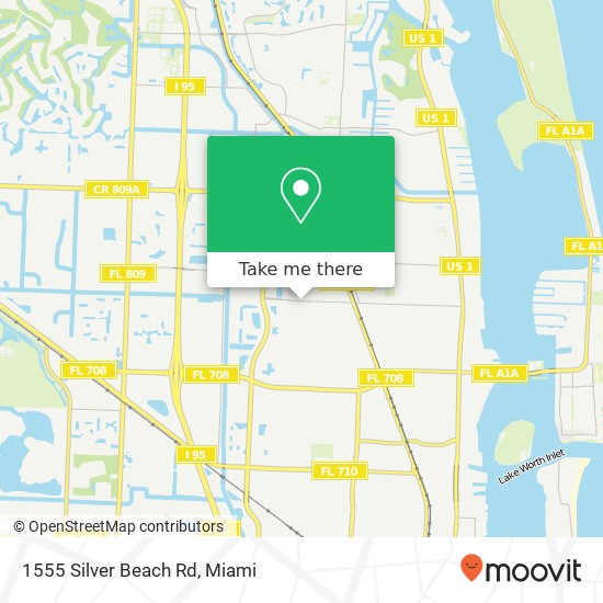 1555 Silver Beach Rd map