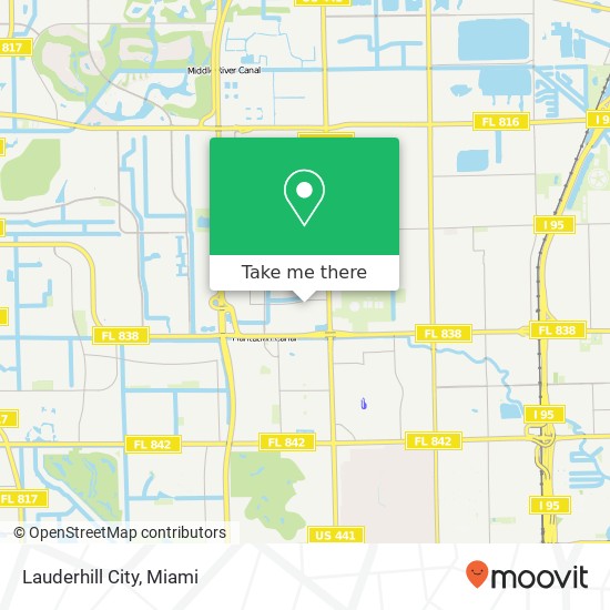 Lauderhill City map